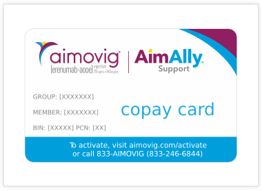 Aimovig® (erenumab-aooe) Copay Card