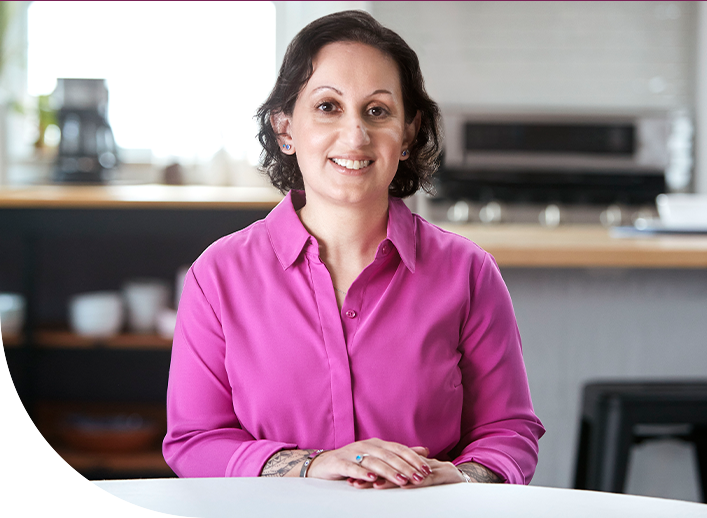 Real Aimovig® patient, Pooja