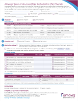 Prior authorization support for Aimovig® (erenumab-aooe)