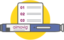 Aimovig® medication refill reminder text messages